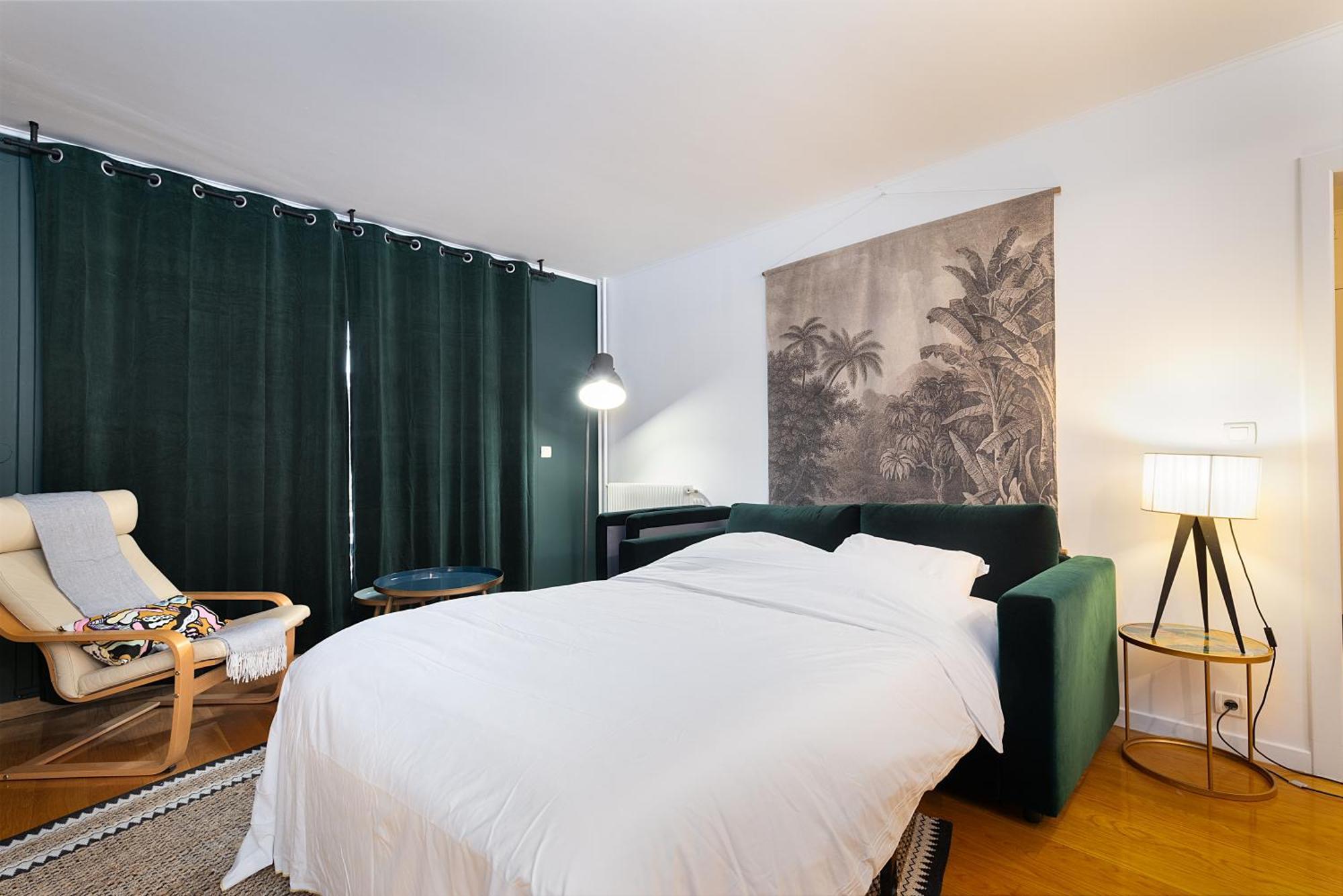 Apartamento Cosy'n Paris - Parking Secure - Metro 14 - Wifi - Terrace - Premium Bedding